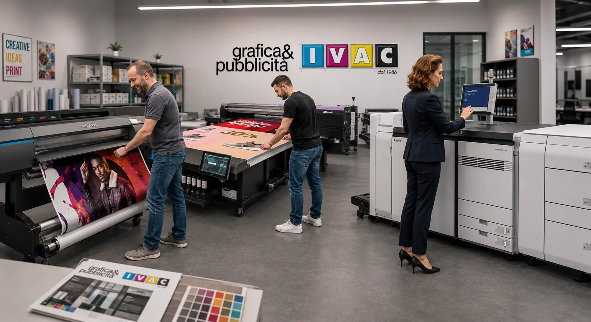 Centro Stampa IVAC - stampa digitale e offset